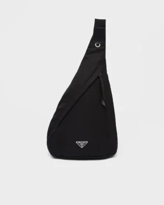Mochila de Re-Nylon y cuero Mochila de Re-Nylon y cuero