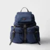 Mochila de Re-Nylon y cuero Mochila de Re-Nylon y cuero