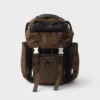 Mochila de Re-Nylon y cuero Mochila de Re-Nylon y cuero