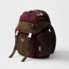 Mochila de Re-Nylon y cuero Mochila de Re-Nylon y cuero