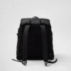 Mochila de Re-Nylon y cuero Mochila de Re-Nylon y cuero