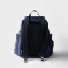 Mochila de Re-Nylon y cuero Mochila de Re-Nylon y cuero