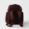 Mochila de Re-Nylon y cuero Mochila de Re-Nylon y cuero