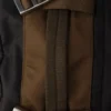 Mochila de Re-Nylon y cuero Mochila de Re-Nylon y cuero