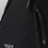 Mochila de Re-Nylon y cuero Mochila de Re-Nylon y cuero