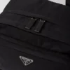 Mochila de Re-Nylon y piel Saffiano Mochila de Re-Nylon y piel Saffiano