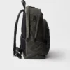 Mochila de Re-Nylon y piel Saffiano Mochila de Re-Nylon y piel Saffiano