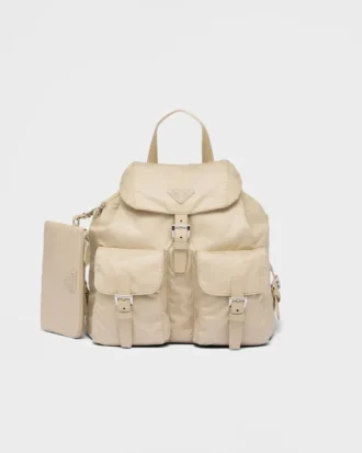 Mochila mediana de Re-Nylon con bolsillo