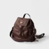 Mochila Prada Explore mediana de piel napa