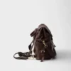 Mochila Prada Explore mediana de piel napa