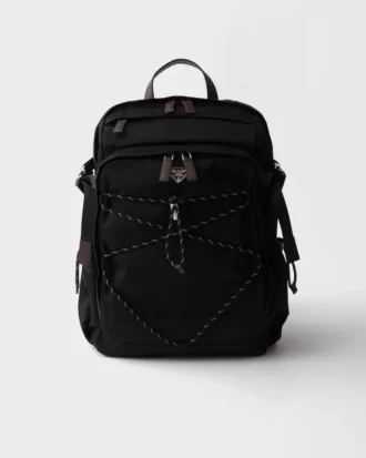 Mochila Prada Speedrock de Re-Nylon y cuero