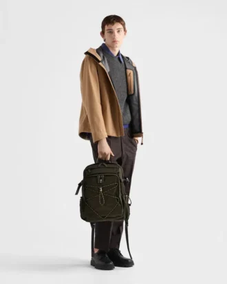 Mochila Prada Speedrock de Re-Nylon y cuero Mochila Prada Speedrock de Re-Nylon y cuero