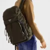 Mochila Prada Speedrock de Re-Nylon y cuero Mochila Prada Speedrock de Re-Nylon y cuero