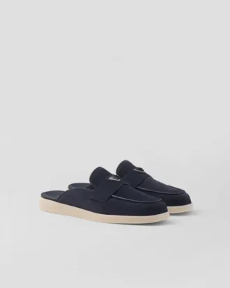 Mules de gamuza
