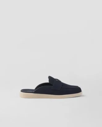 Mules de gamuza