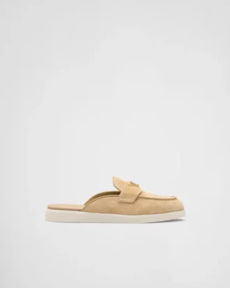 Mules de gamuza