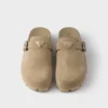Mules de gamuza Mules de gamuza