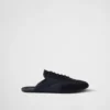 Mules de Re-Nylon y gamuza Mules de Re-Nylon y gamuza
