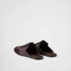 Mules de Re-Nylon y gamuza Mules de Re-Nylon y gamuza