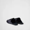 Mules de Re-Nylon y gamuza Mules de Re-Nylon y gamuza