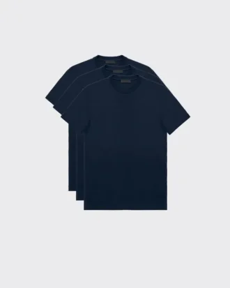 Pack de tres camisetas de jersey de algodón