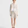 Pantalones cortos de cambray