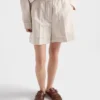 Pantalones cortos de cambray