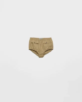 Pantalones cortos de popelín