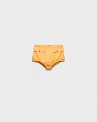 Pantalones cortos de popelín