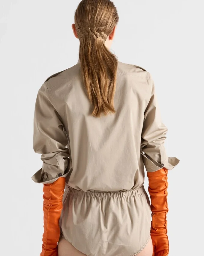 Pantalones cortos de popelín Pantalones cortos de popelín