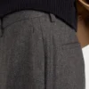 Pantalones de cachemira elástica Pantalones de cachemira elástica