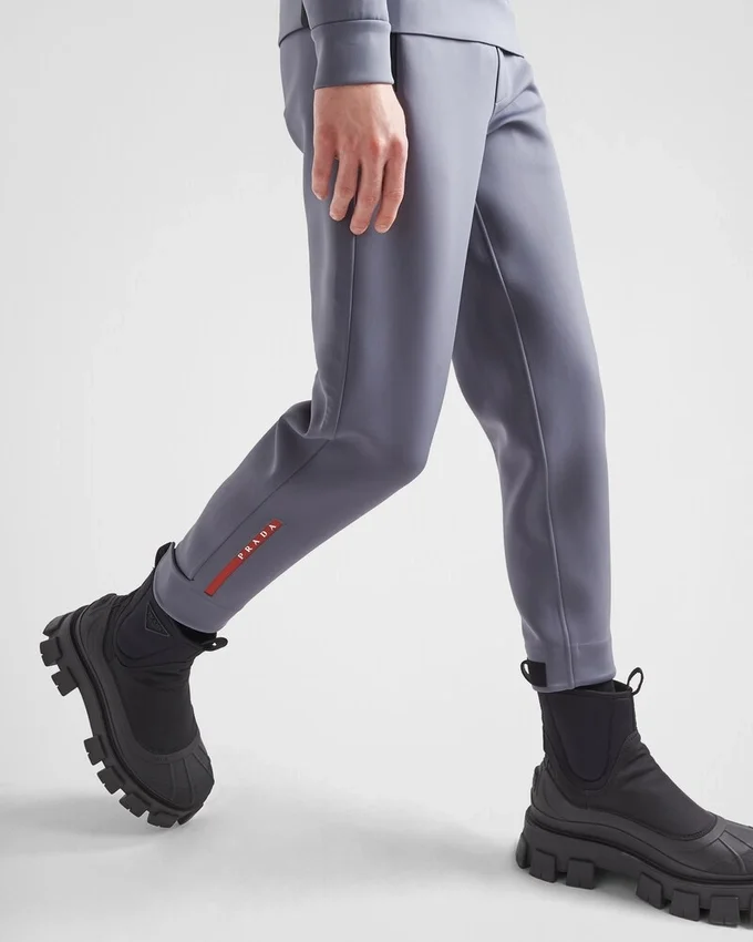 Pantalones de doble jersey reciclado Pantalones de doble jersey reciclado