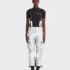 Pantalones de esquí de tejido técnico estampado Pantalones de esquí de tejido técnico estampado