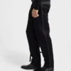 Pantalones de felpa de algodón con detalles de Re-Nylon Pantalones de felpa de algodón con detalles de Re-Nylon