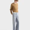 Pantalones de gabardina lavada Pantalones de gabardina lavada
