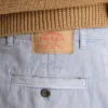 Pantalones de gabardina lavada Pantalones de gabardina lavada