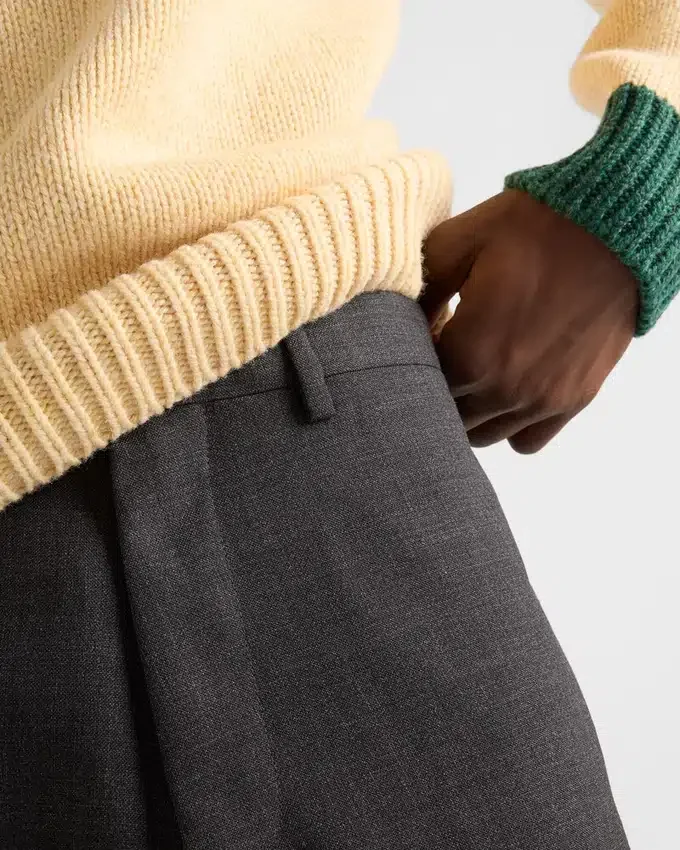 Pantalones de lana Pantalones de lana