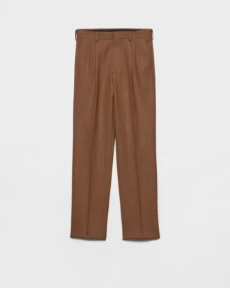 Pantalones de lana a rayas
