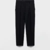 Pantalones de lana con costura rush Pantalones de lana con costura rush