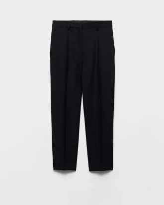 Pantalones de lana con costura rush Pantalones de lana con costura rush