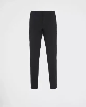 Pantalones de lana elástica ligera