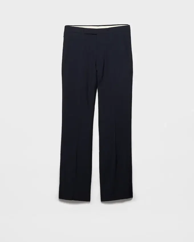 Pantalones de lana y mohair Pantalones de lana y mohair