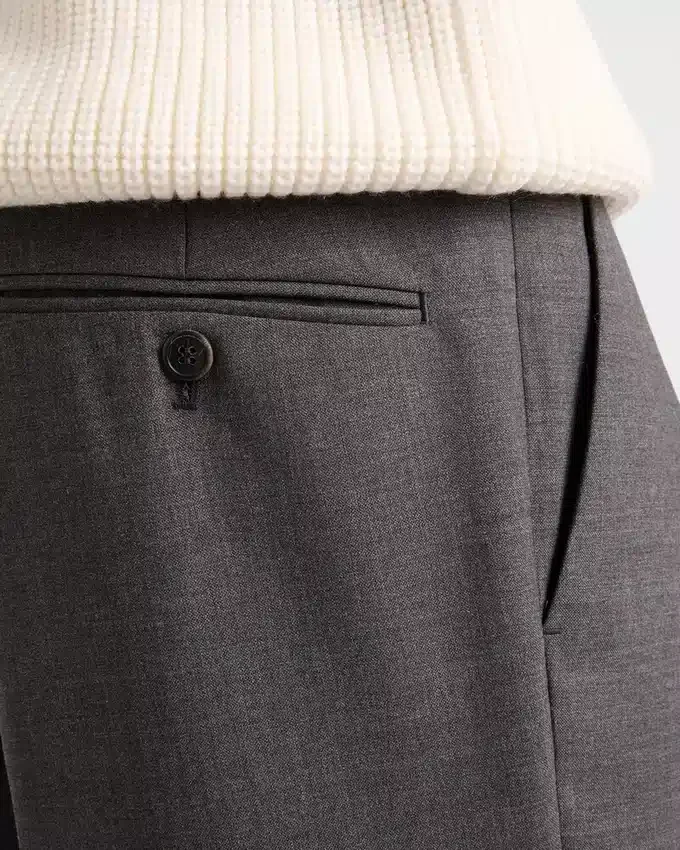 Pantalones de lana y seda Pantalones de lana y seda