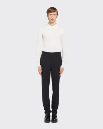 Pantalones de mezcla de lana