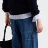 Pantalones de mezclilla clara Pantalones de mezclilla clara