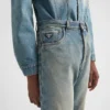 Pantalones de mezclilla de cinco bolsillos