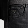 Pantalones de mezclilla de cinco bolsillos