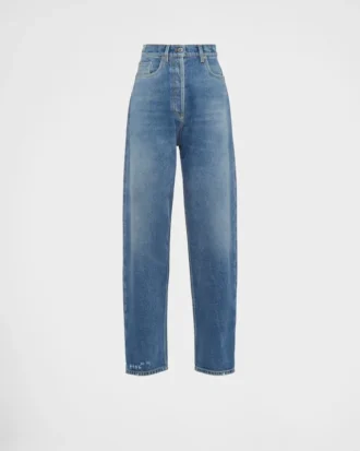 Pantalones de mezclilla de cintura alta