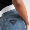 Pantalones de mezclilla de cintura alta Pantalones de mezclilla de cintura alta