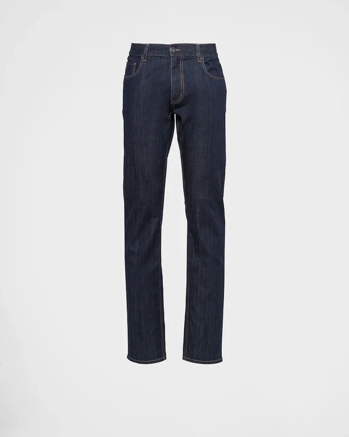 Pantalones de mezclilla elástica Pantalones de mezclilla elástica
